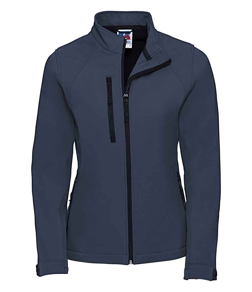 Russell Athletic Ladies Soft Shell Jacket - French Navy