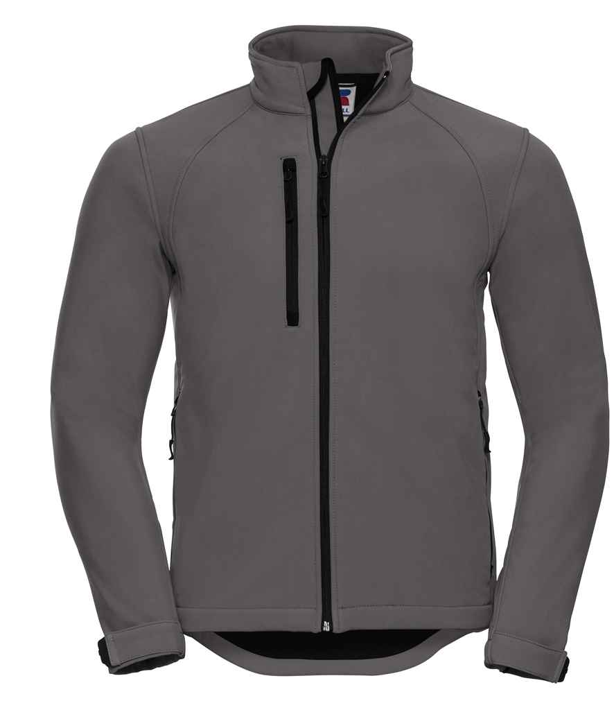 Russell Athletic Soft Shell Jacket - Titanium