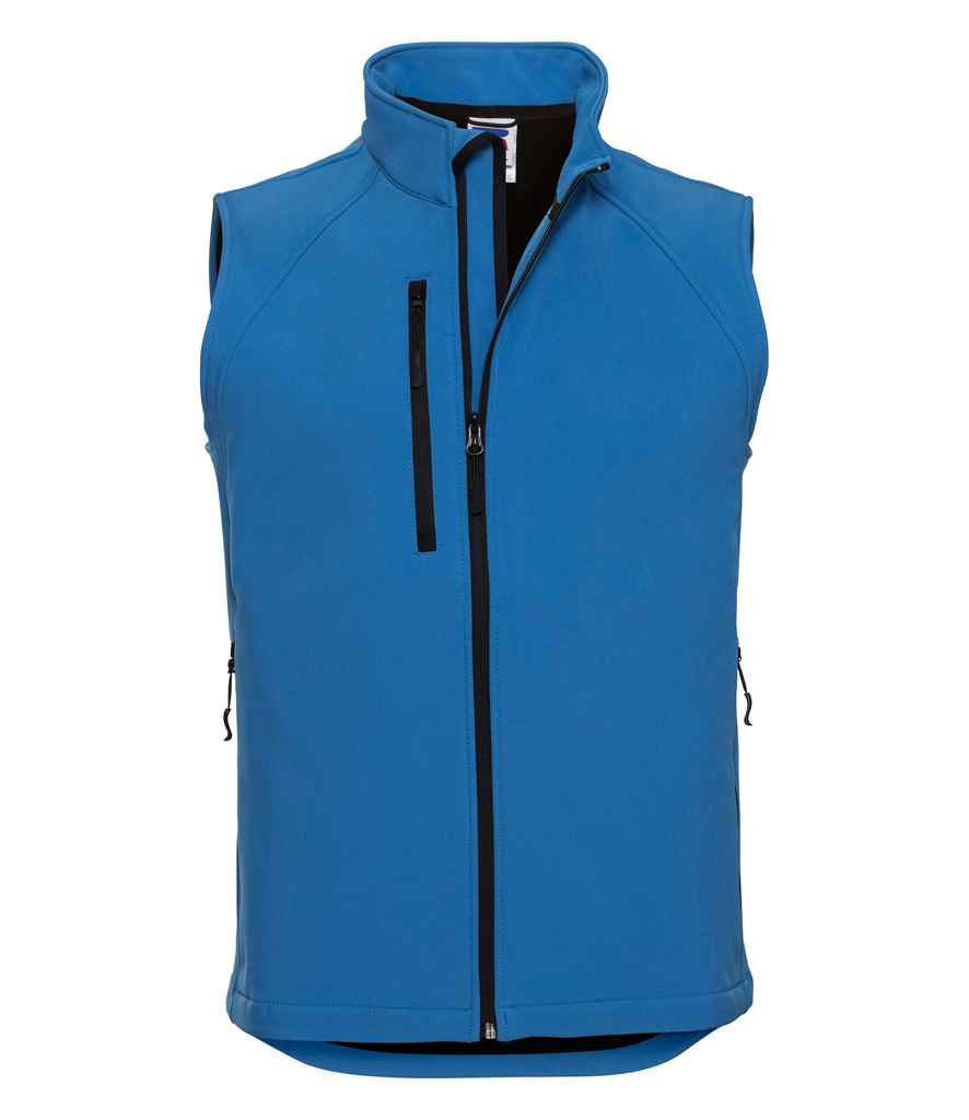 Russell Athletic Soft Shell Gilet - Azure