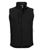 Russell Athletic Soft Shell Gilet - Black