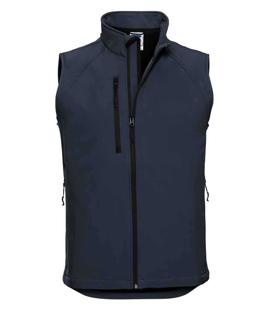 Russell Athletic Soft Shell Gilet - French Navy