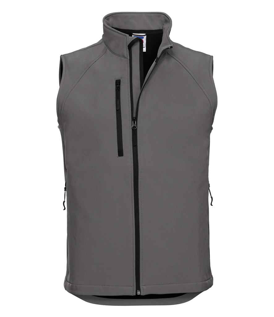 Russell Athletic Soft Shell Gilet - Titanium