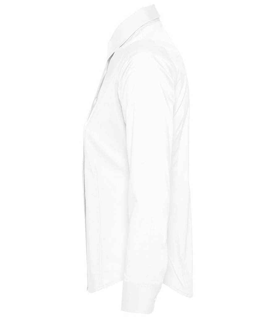 SOL'S Ladies Eden Long Sleeve Fitted Shirt - White