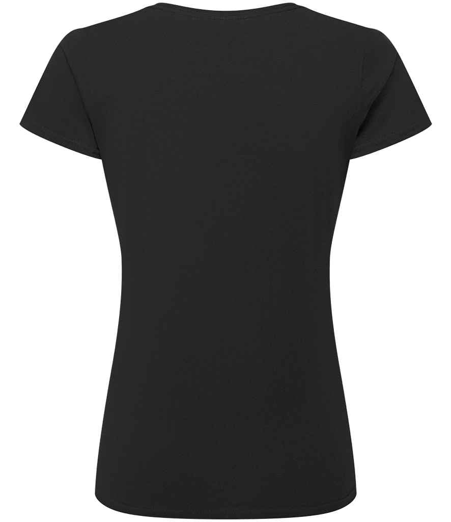Russell Athletic Ladies Authentic Classic Ringspun T-Shirt - Black
