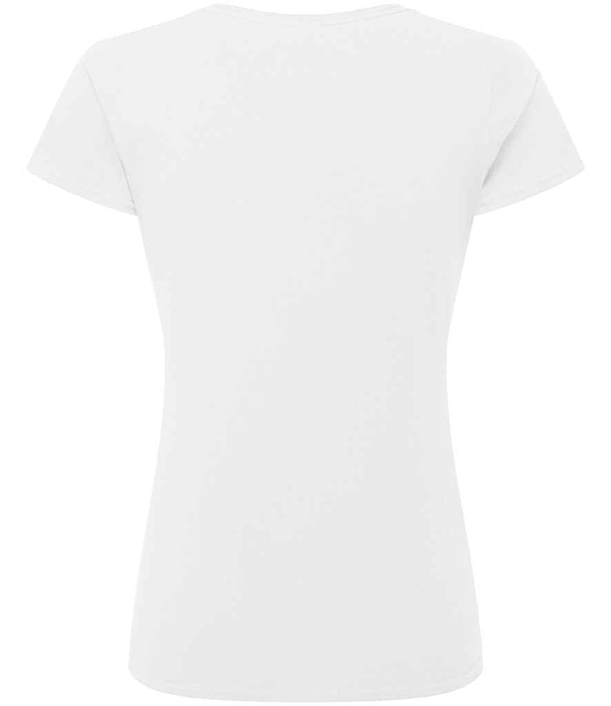 Russell Athletic Ladies Authentic Classic Ringspun T-Shirt - White