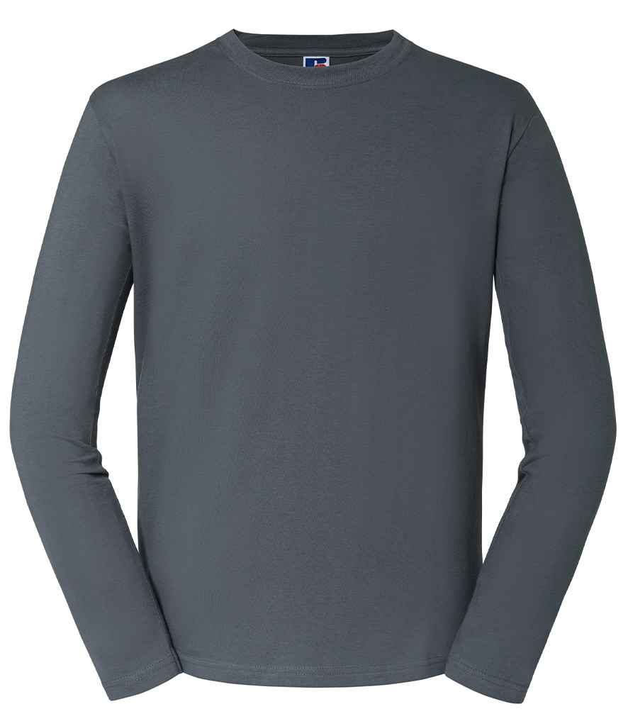 Russell Athletic Classic Long Sleeve T-Shirt - Convoy Grey
