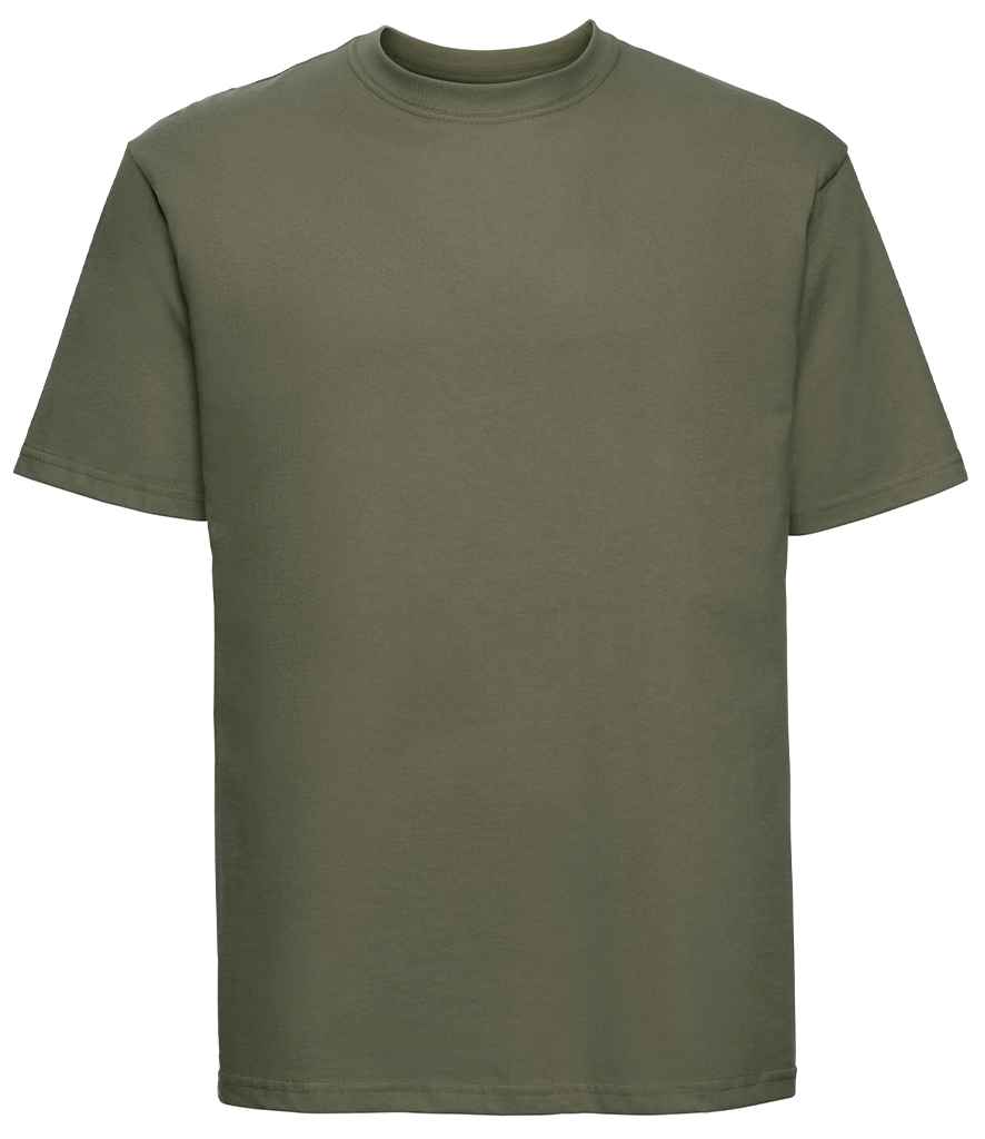 Russell Athletic Classic Ringspun T-Shirt - Olive Green