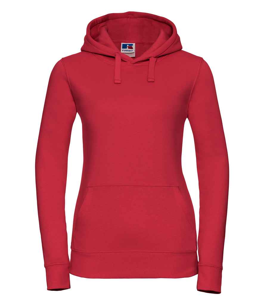 Russell Athletic Ladies Authentic Hooded Sweatshirt - Classic Red