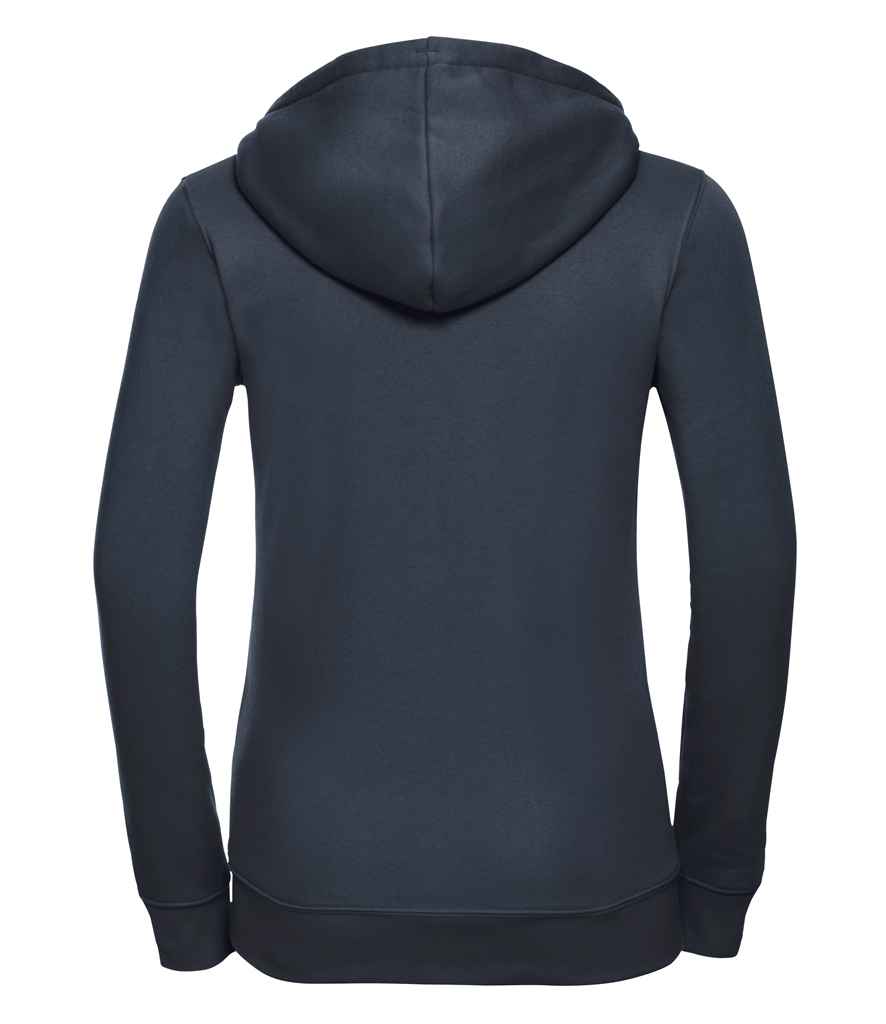 Russell Athletic Ladies Authentic Zip Hooded Sweatshirt - French Navy