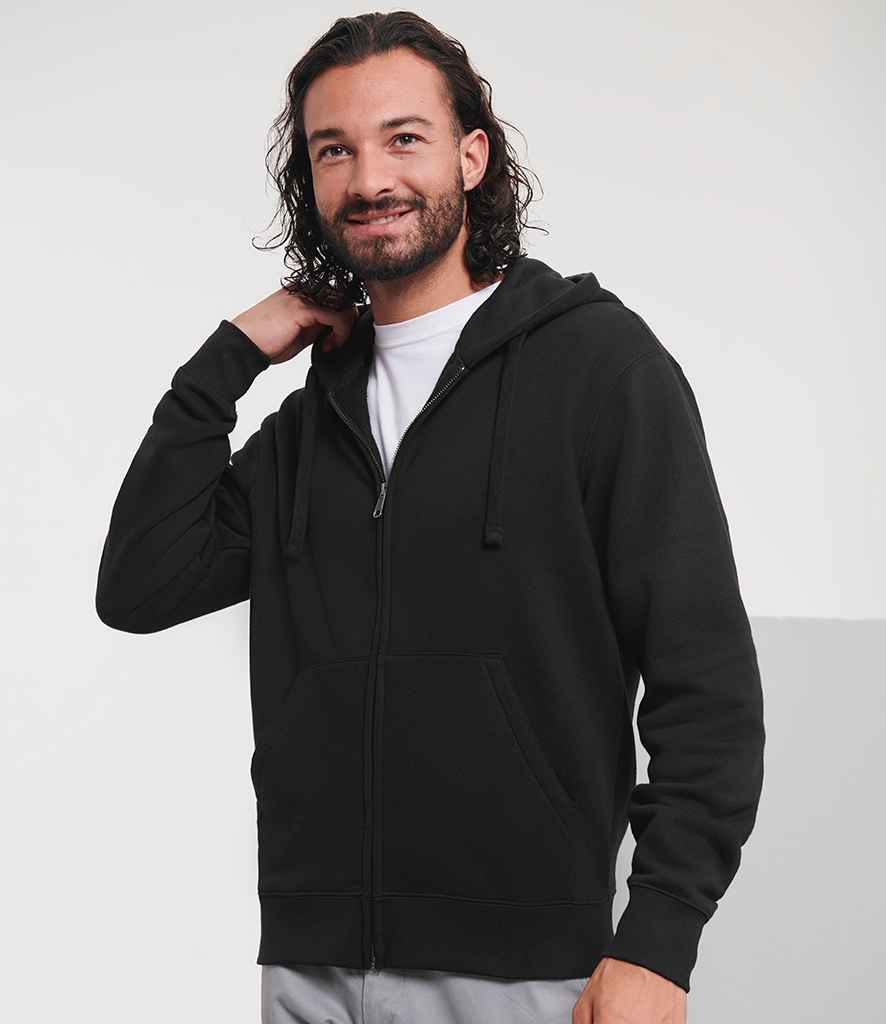 Russell Athletic Authentic Zip Hooded Sweatshirt - Black