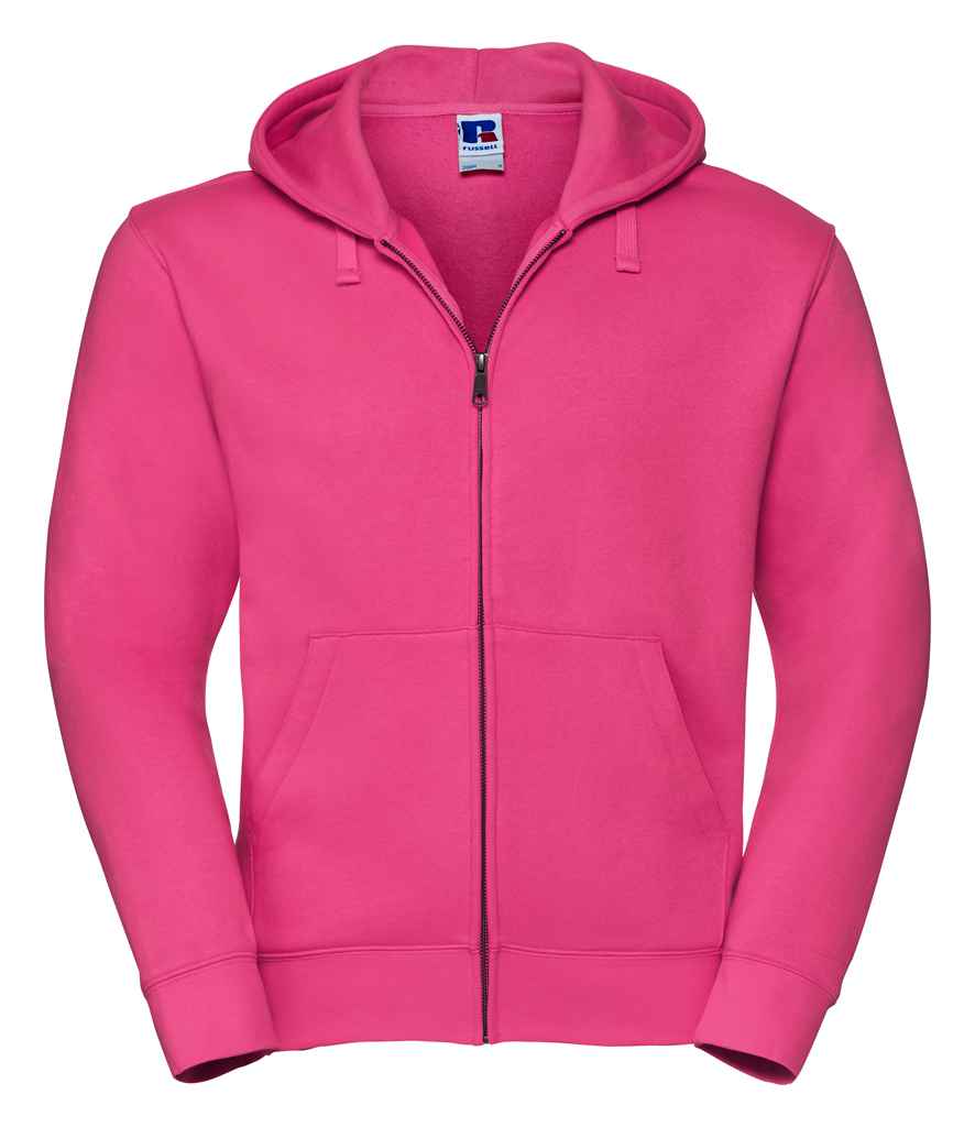 Russell Athletic Authentic Zip Hooded Sweatshirt - Fuchsia