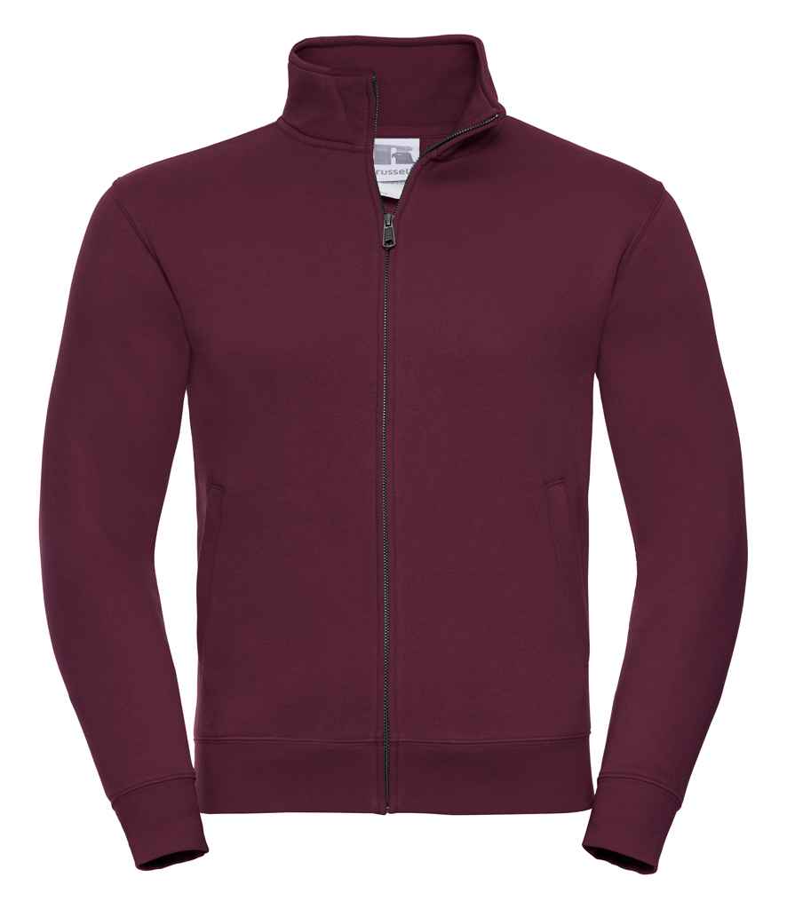 Russell Athletic Authentic Sweat Jacket - Burgundy