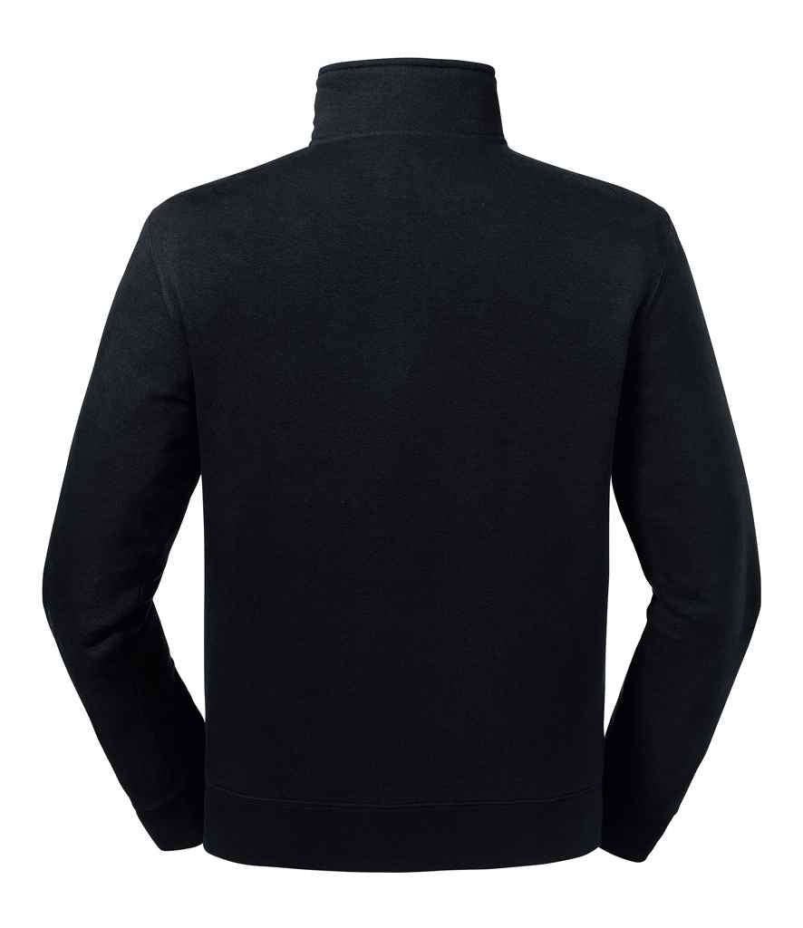 Russell Athletic Authentic Zip Neck Sweatshirt - Black
