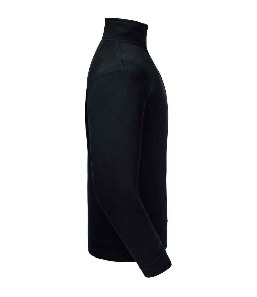 Russell Athletic Authentic Zip Neck Sweatshirt - Black