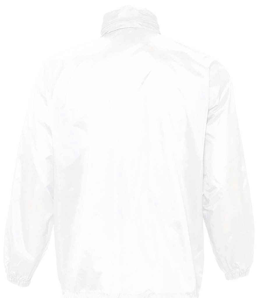 SOL'S Unisex Surf Windbreaker Jacket - White