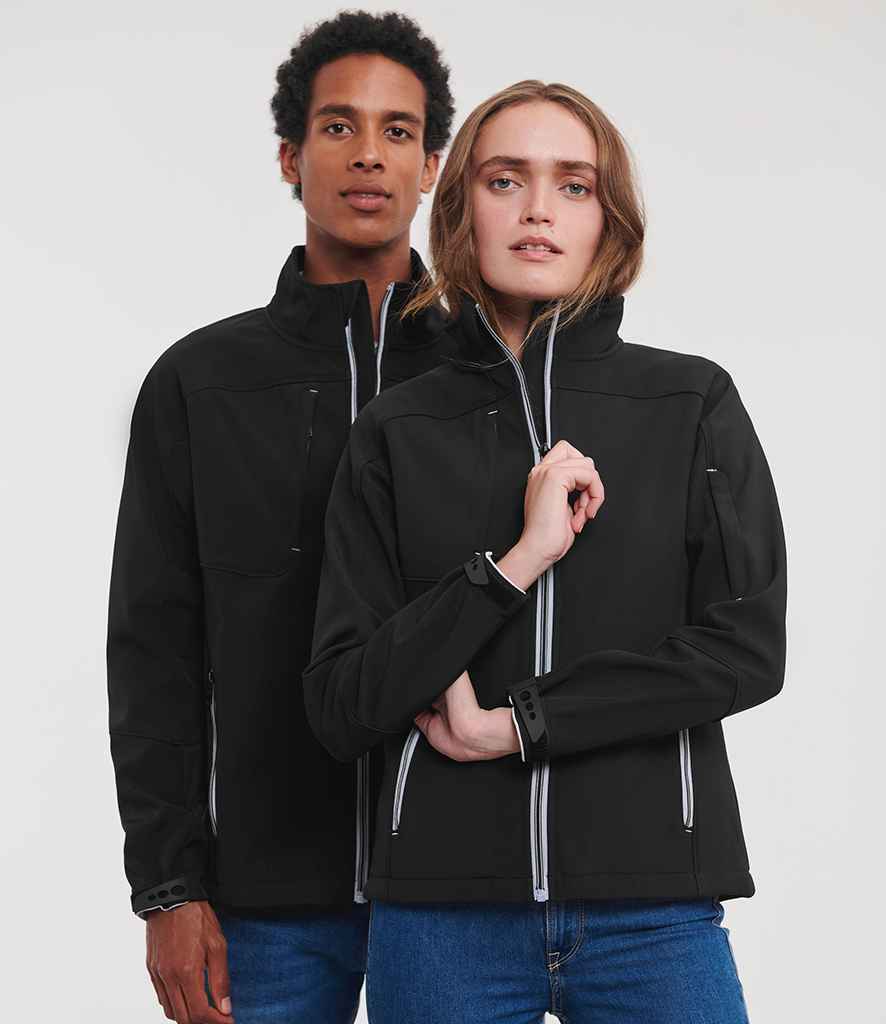 Russell Athletic Bionic Soft Shell Jacket - Black