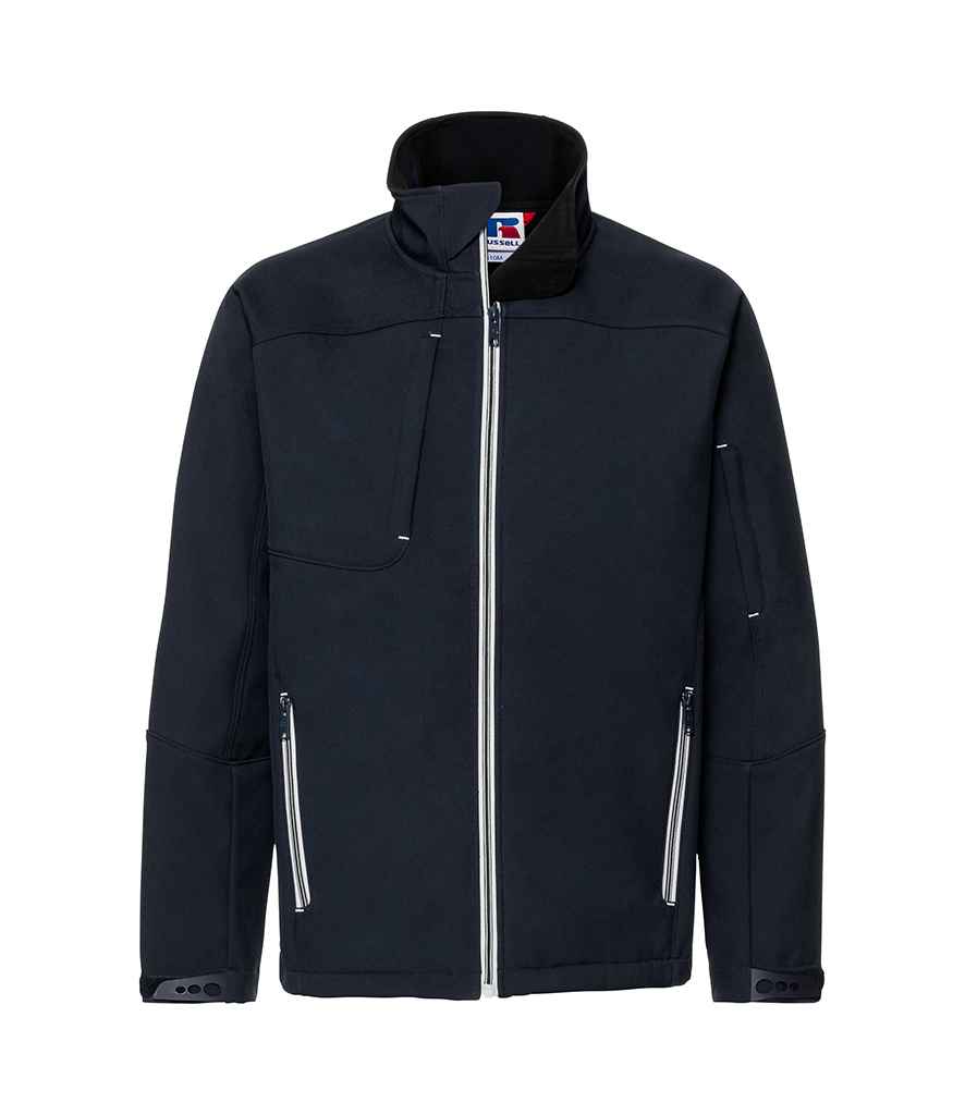 Russell Athletic Bionic Soft Shell Jacket - French Navy
