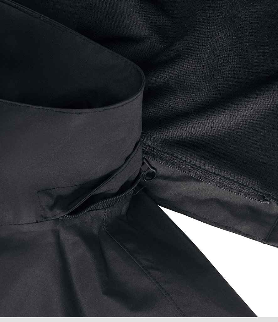 Russell Athletic Essential Weather Shell Jacket - Black