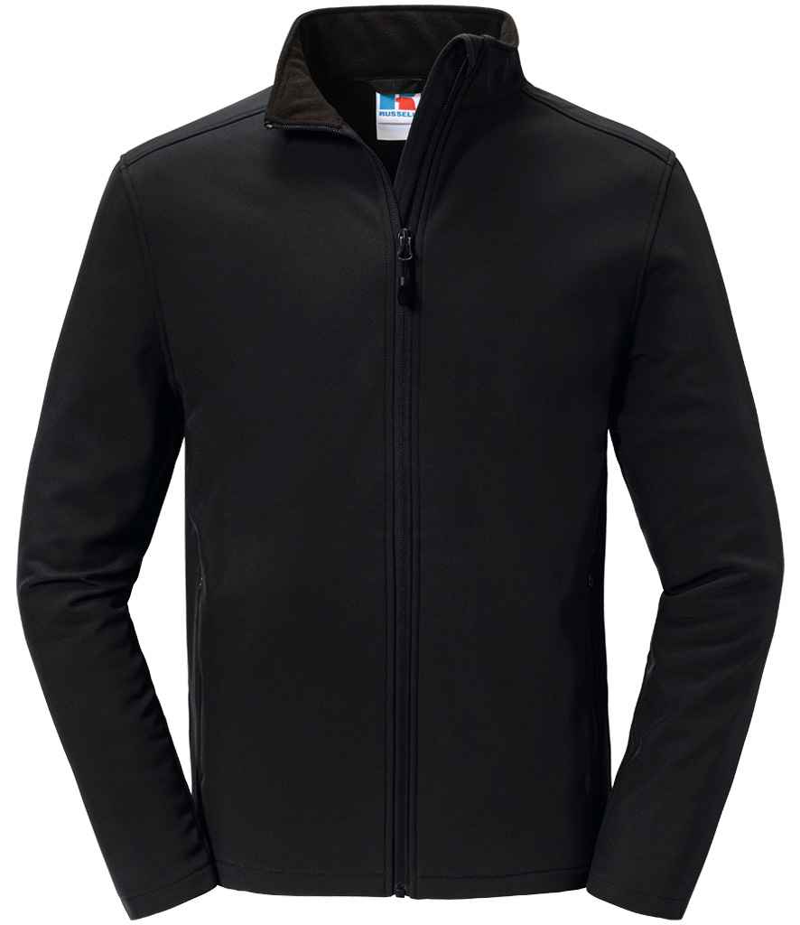 Russell Athletic Essential Recycled Soft Shell Jacket - Black