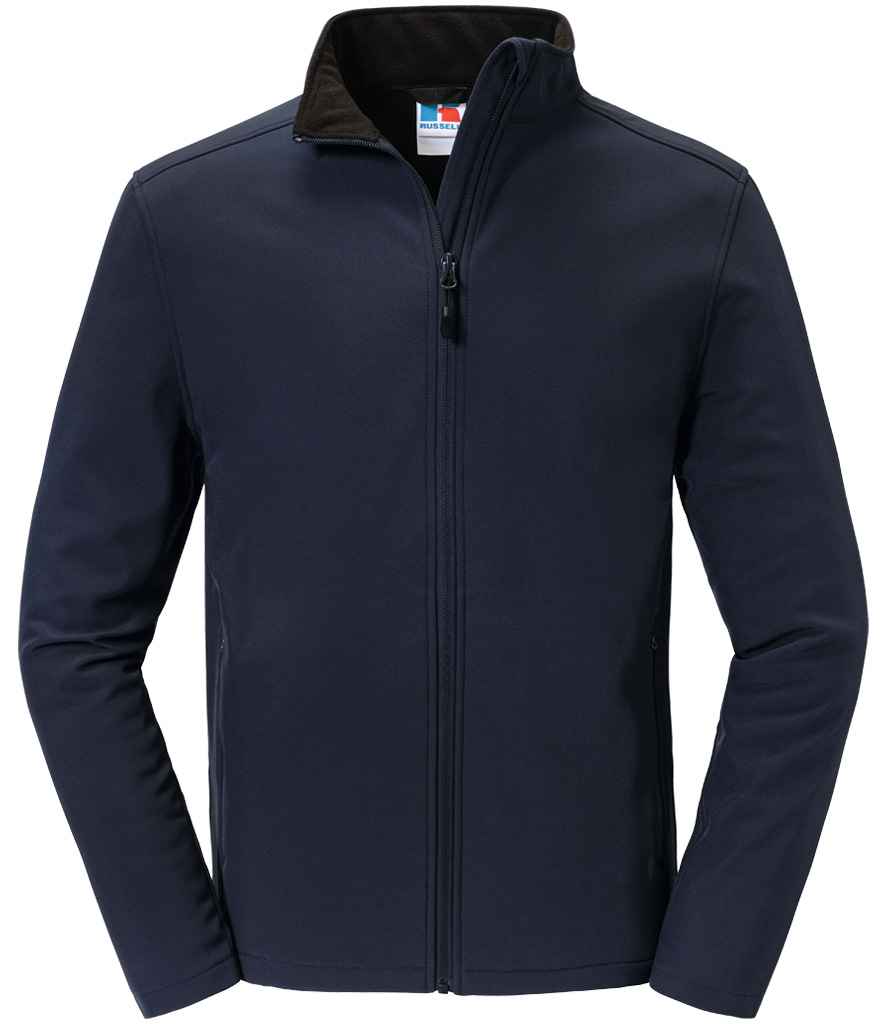 Russell Athletic Essential Recycled Soft Shell Jacket - French Navy