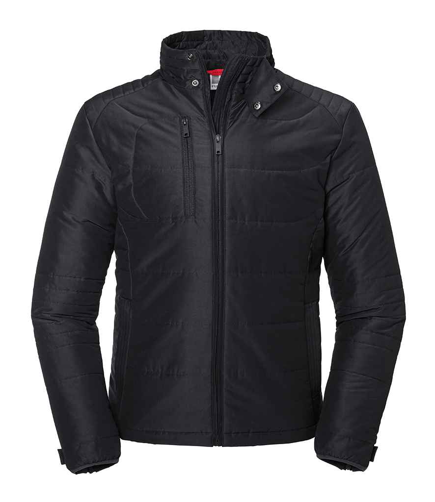 Russell Athletic Cross Padded Jacket - Black