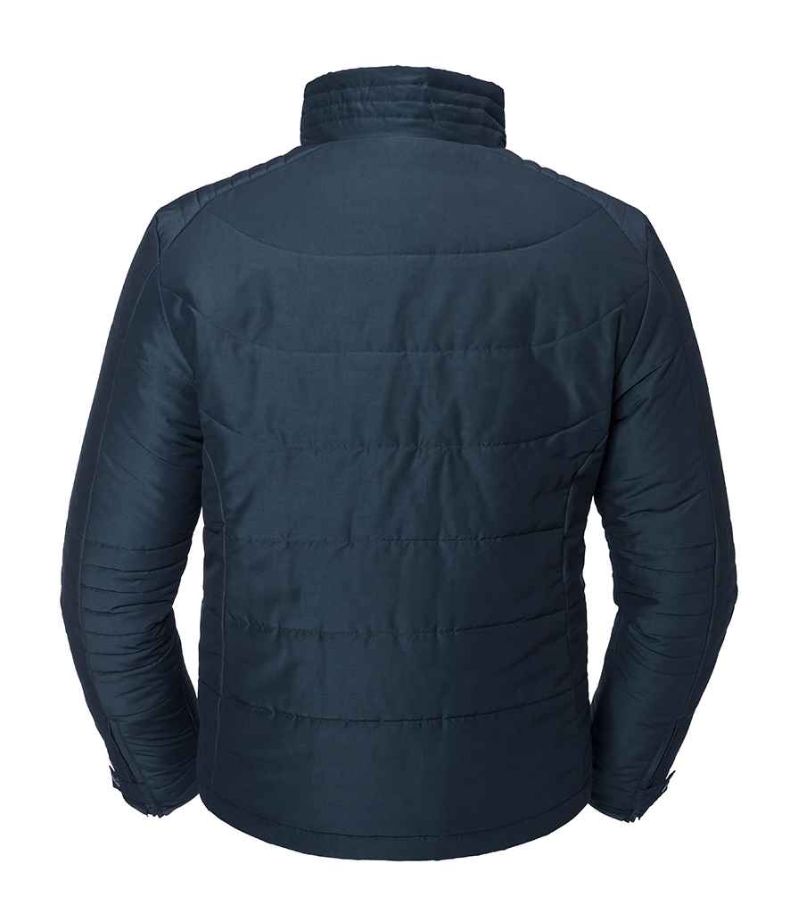 Russell Athletic Cross Padded Jacket - French Navy