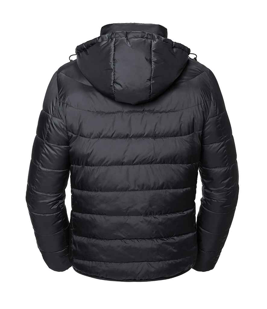 Russell Athletic Hooded Nano Padded Jacket - Black