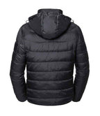 Russell Athletic Hooded Nano Padded Jacket - Black