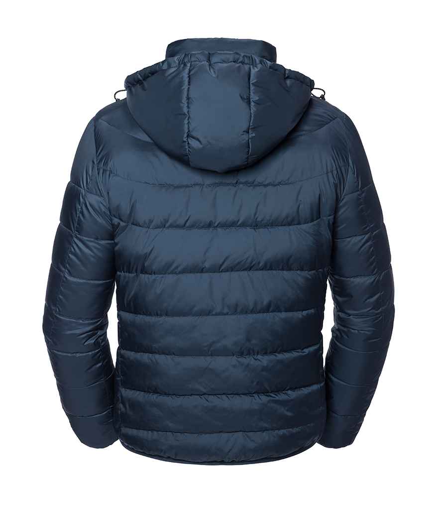Russell Athletic Hooded Nano Padded Jacket - French Navy