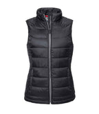 Russell Athletic Ladies Nano Padded Bodywarmer - Black