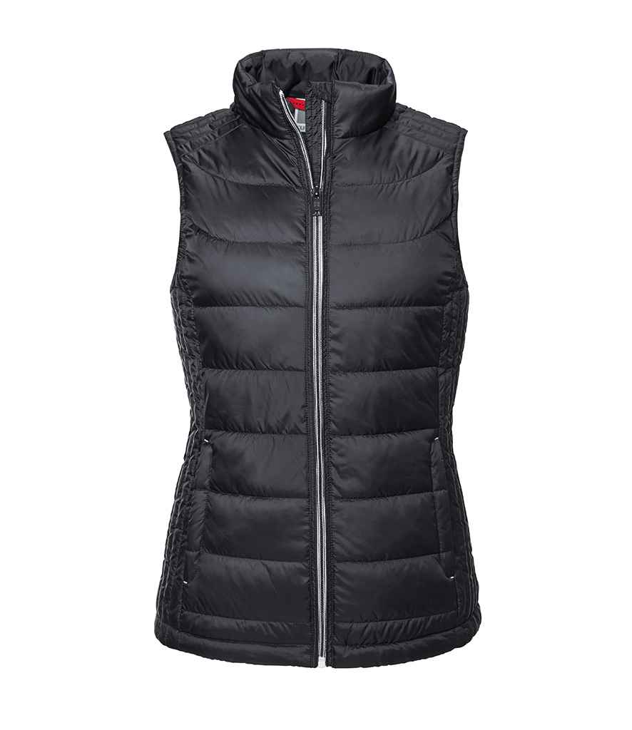 Russell Athletic Ladies Nano Padded Bodywarmer - Black