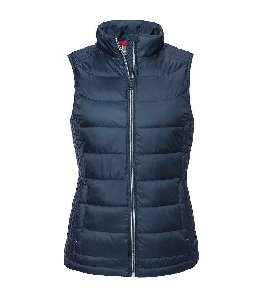 Russell Athletic Ladies Nano Padded Bodywarmer - French Navy