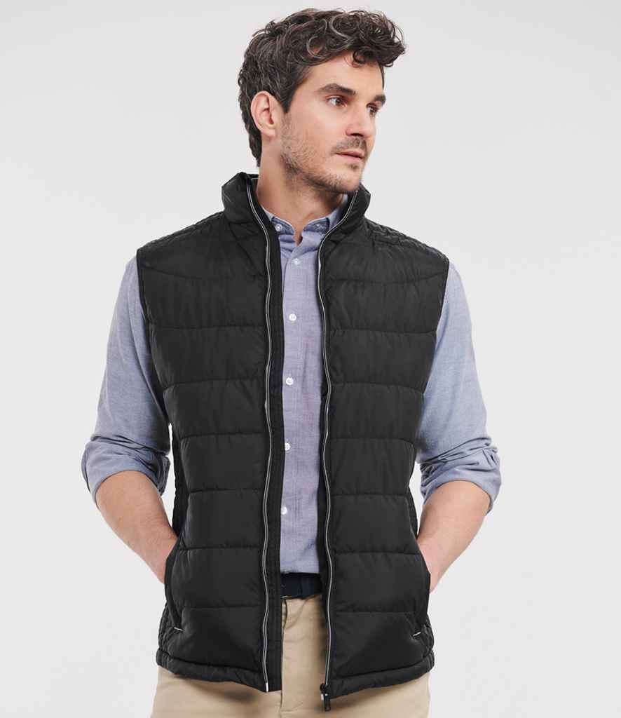 Russell Athletic Nano Padded Bodywarmer - Black