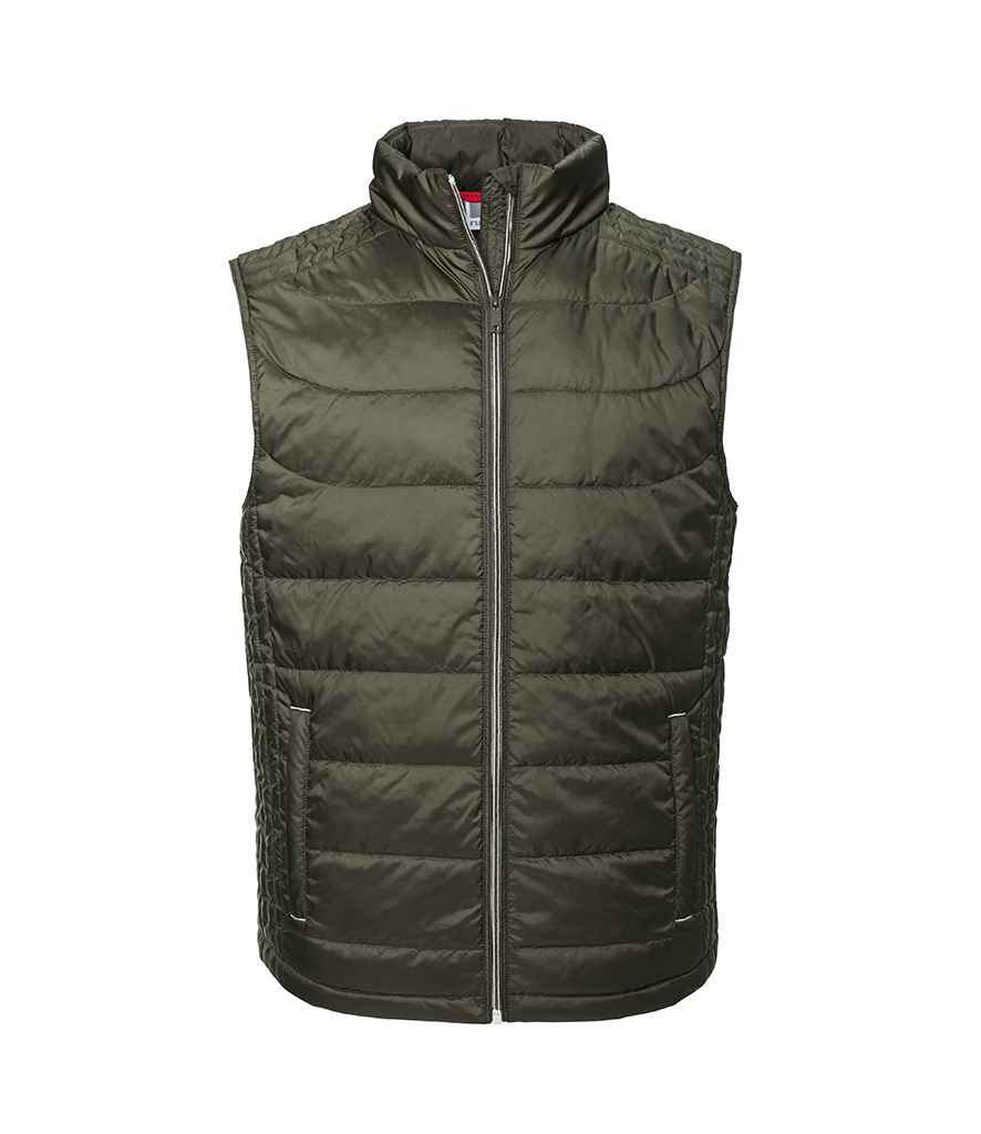 Russell Athletic Nano Padded Bodywarmer - Dark Olive