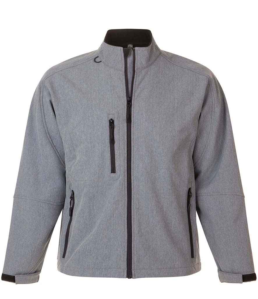 SOL'S Relax Soft Shell Jacket - Grey Marl