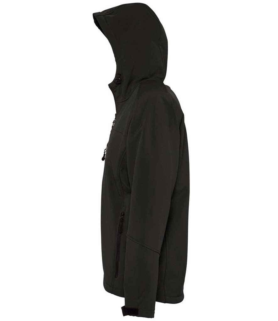 SOL'S Replay Hooded Soft Shell Jacket - Black