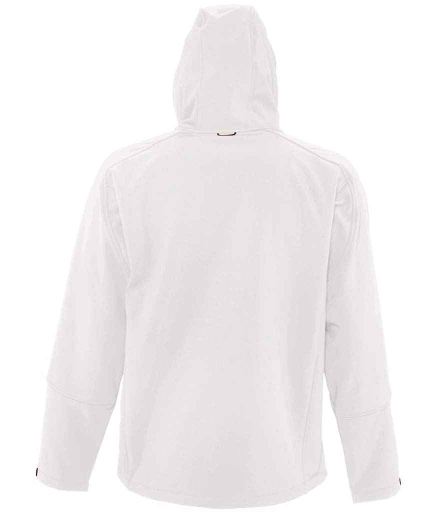 SOL'S Replay Hooded Soft Shell Jacket - White