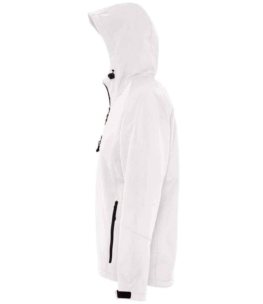 SOL'S Replay Hooded Soft Shell Jacket - White