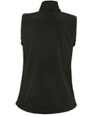 SOL'S Ladies Rallye Soft Shell Bodywarmer - Black