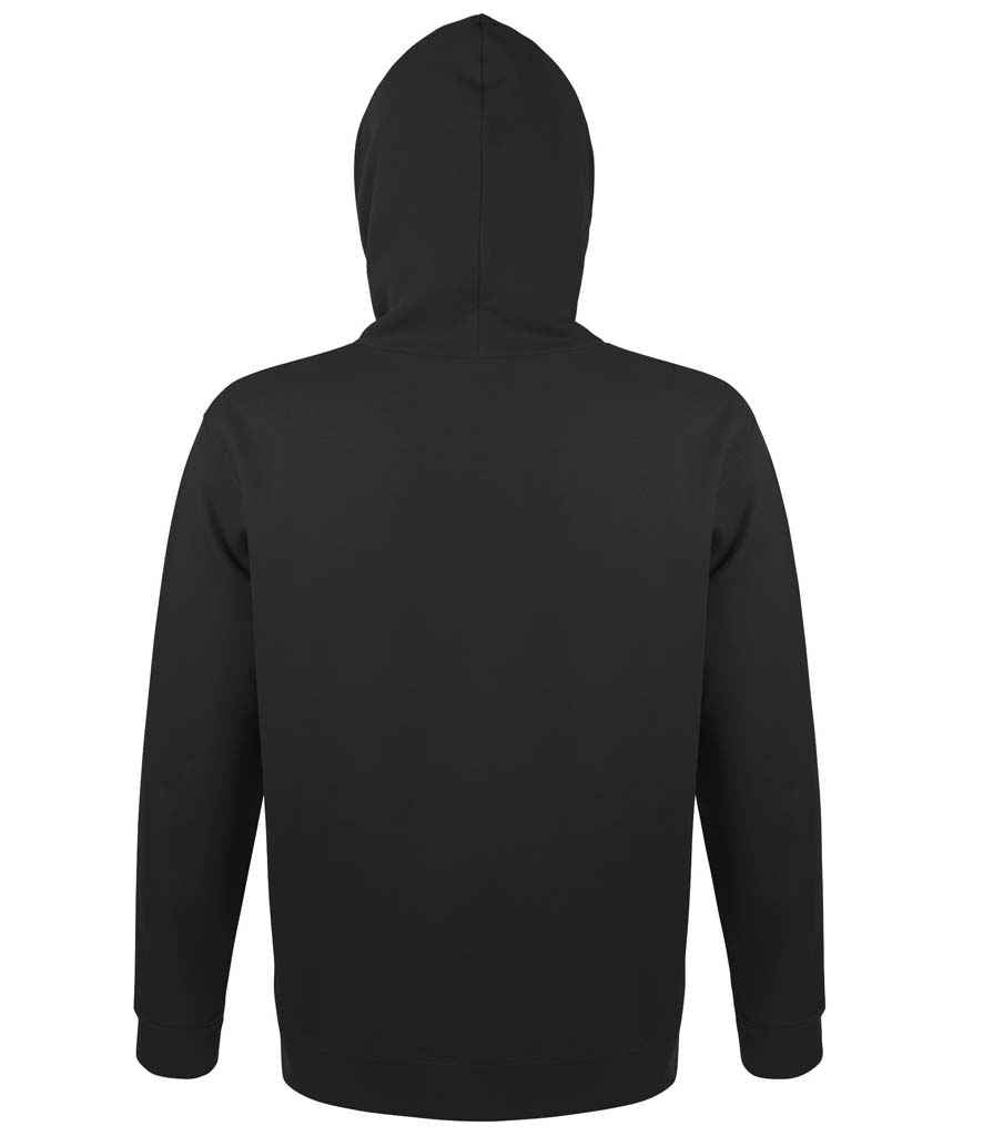 SOL'S Unisex Snake Hooded Sweatshirt - Black