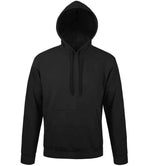 SOL'S Unisex Snake Hooded Sweatshirt - Black
