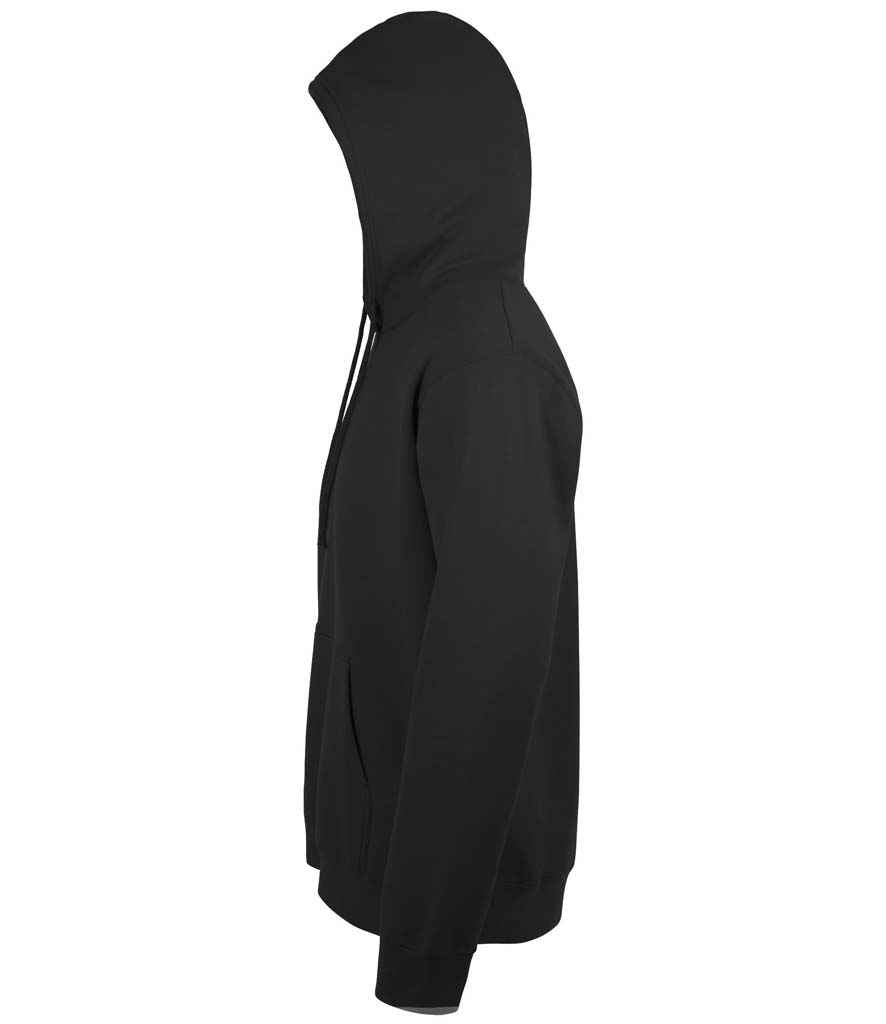 SOL'S Unisex Snake Hooded Sweatshirt - Black