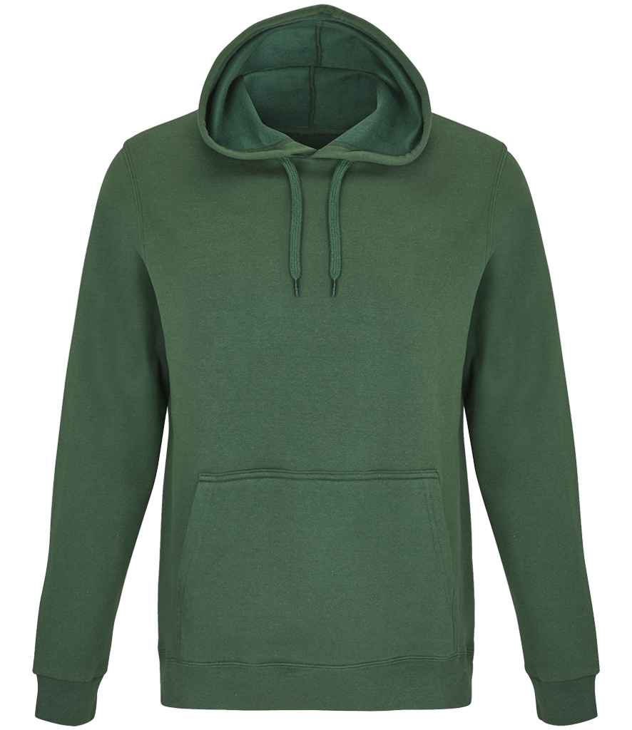 SOL'S Unisex Snake Hooded Sweatshirt - Bottle Green