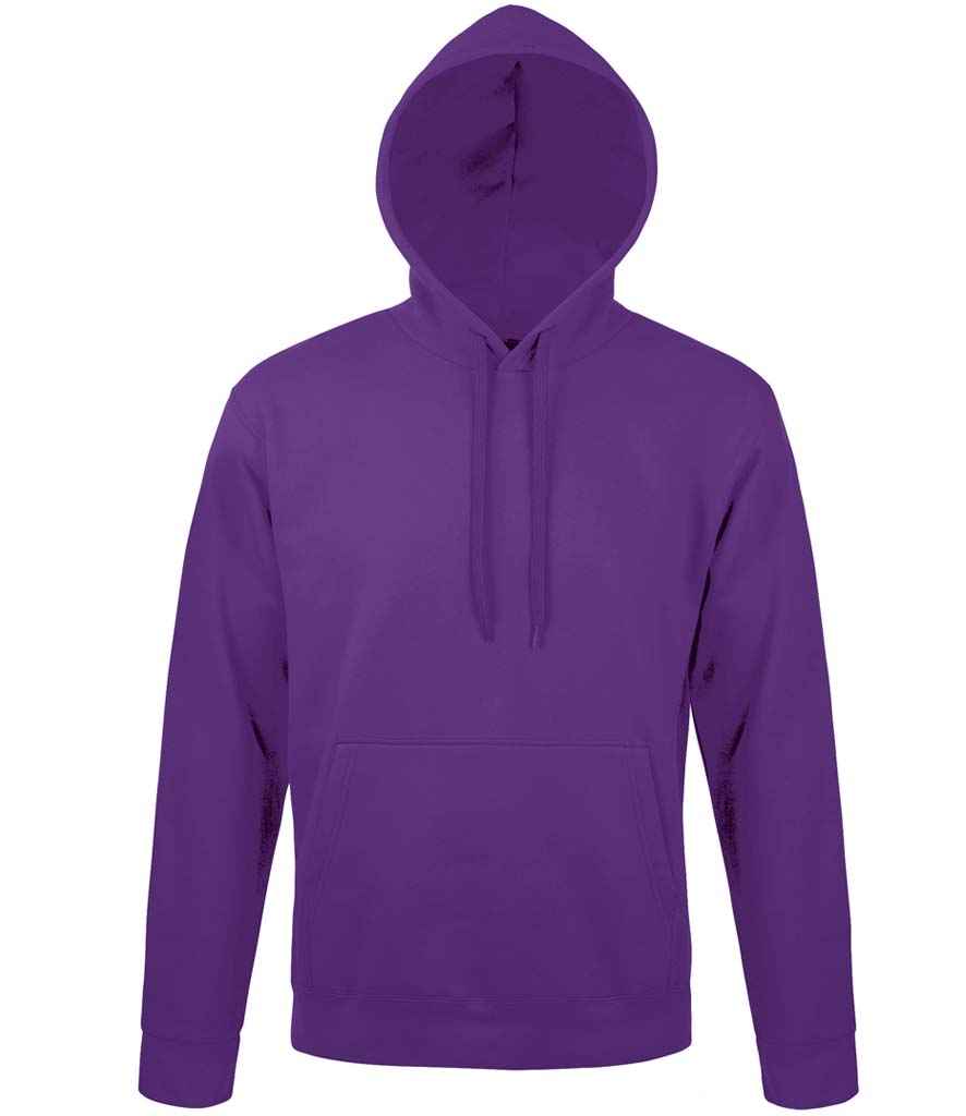 SOL'S Unisex Snake Hooded Sweatshirt - Dark Purple