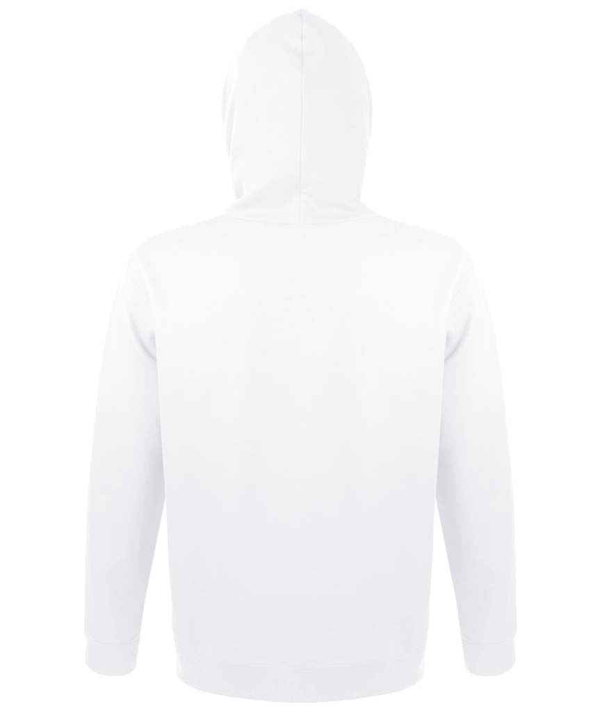 SOL'S Unisex Snake Hooded Sweatshirt - White
