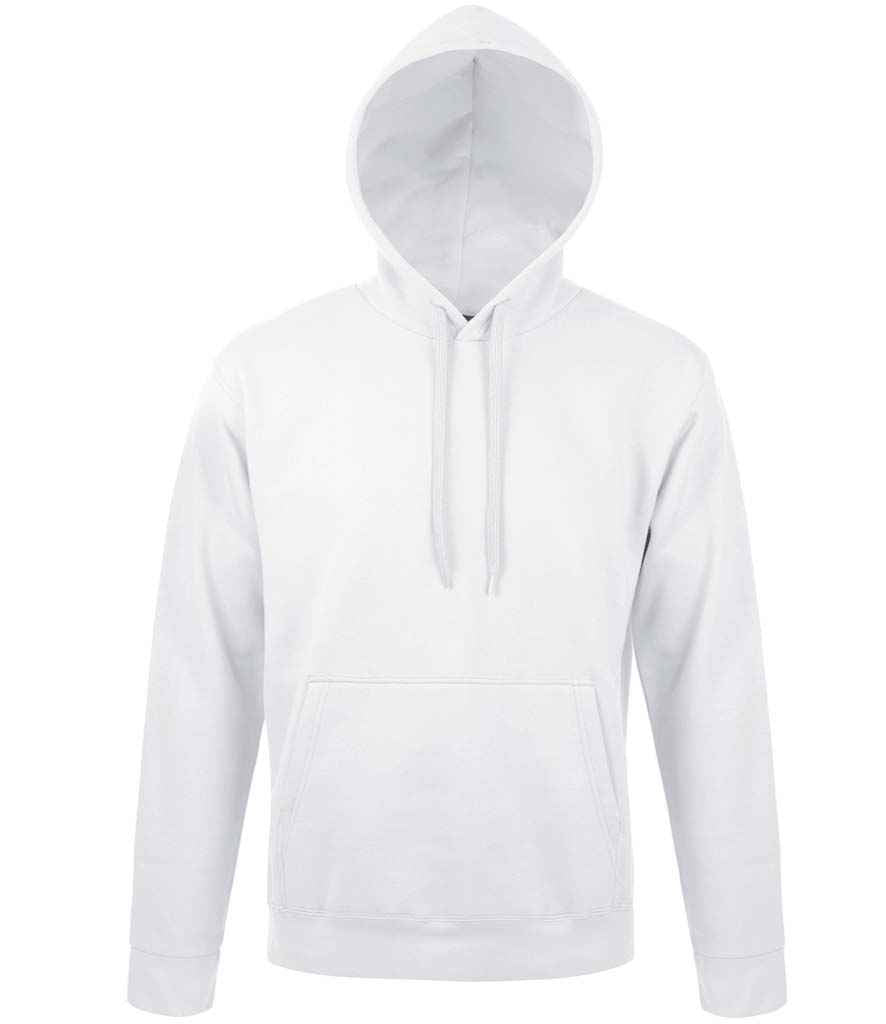 SOL'S Unisex Snake Hooded Sweatshirt - White