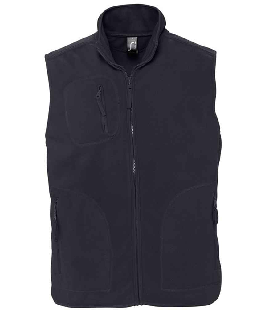 SOL'S Unisex Norway Fleece Bodywarmer - Charcoal