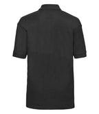 Russell Athletic Kids Poly/Cotton Piqué Polo Shirt - Black