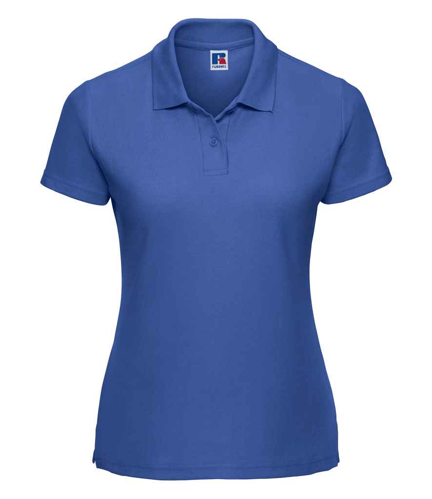 Russell Athletic Ladies Classic Poly/Cotton Piqué Polo Shirt - Bright Royal