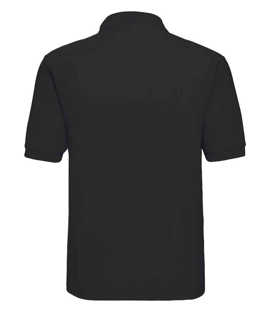 Russell Athletic Poly/Cotton Piqué Polo Shirt - Black